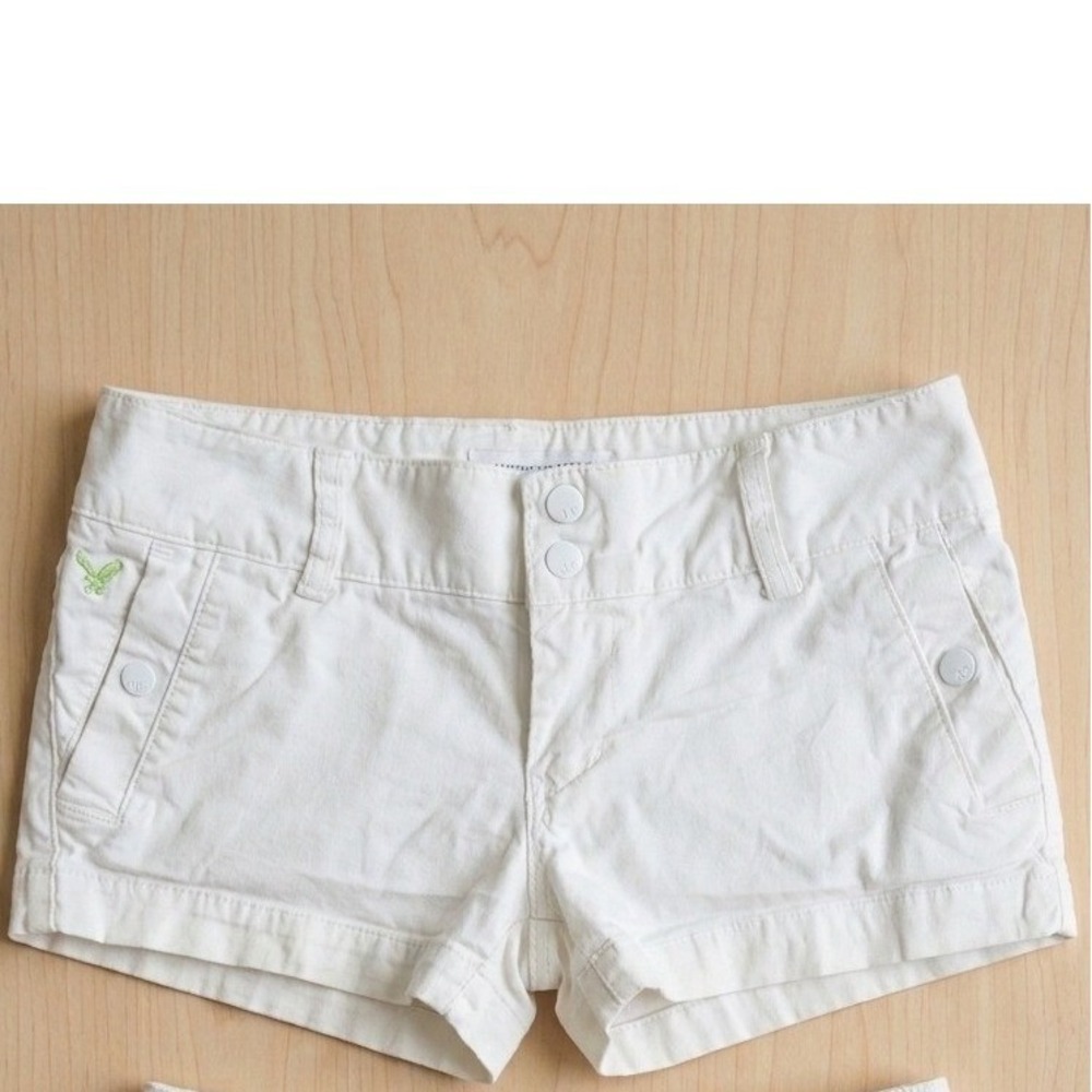 Vintage Y2K American Eagle Outfitters Low Rise Micro Shorty Shorts Preppy XS/0